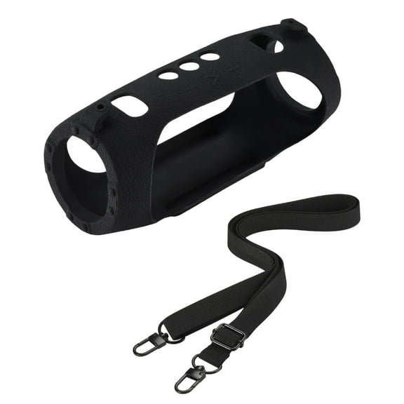 Shockproof Silicone Case with Shoulder Straps Carry Case for Charge 6 Speaker