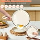 thumbnail image 5 of Juego de utensilios de cocina de hierro fundido esmaltado antiadherente QuliMetal, 7 piezas de ollas y sartenes con tapa, sartén, cacerola, olla holandesa redonda y saludable para hornear pan de masa, 5 of 5