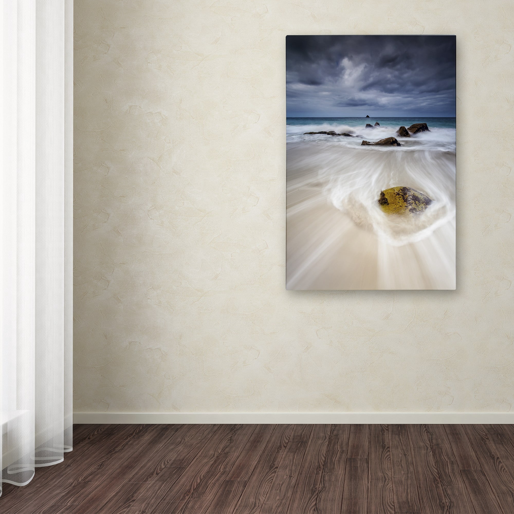 Trademark Fine Art Mathieu Rivrin 'Waveguide' 22 x 32 (RV0043-C2232GG)