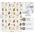 thumbnail image 3 of 2 Pcs Funny Kitchen Towels,Dog Love Rainbow Microfiber Dish Towels,Kitchen Tea Towels,Kitchen Towel Set (18" X 26"), 3 of 3