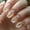 DZ627, variant on 24pcs Flower Full Cover Nail with Pearl Design Mid-length Ballet False Nails Press on Square Fake Nail Tip Wearable Manicure Set