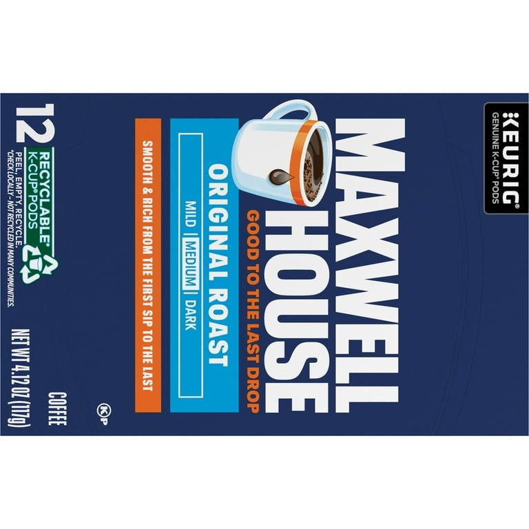 Koーkaページです Maxwell House Original Medium Roast Coffee, Smooth & Balanced, K
