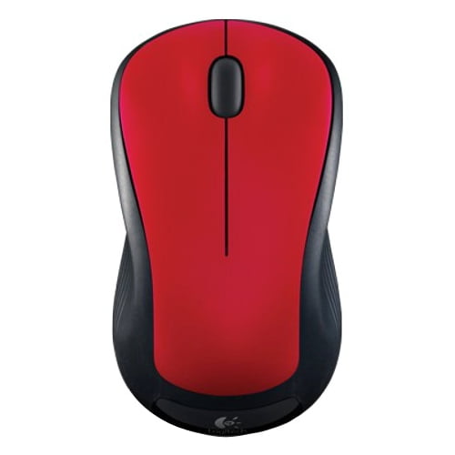 Logitech M310 Mouse Laser Wireless Radio Frequency Flame Red