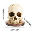 thumbnail image 2 of Horror Kitchen Storage Knife Rack Ornament de resina Contador de contadores Sklives Sklive Knives Block para Halloween Scary Party, 2 of 9