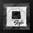 thumbnail image 2 of Reed, Tara 15x15 Black Modern Framed Museum Art Print Titled - Fashion Humor XII-By Her Style, 2 of 5