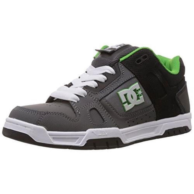 DC Shoes Men's Stag Shoes Black/Grey/Green - 320188-XKSG - Walmart.com