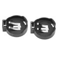 thumbnail image 2 of 2 Pcs CR2450 Coin Cell Button Battery Socket Holder Case 2 Pins Black, 2 of 4