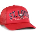 thumbnail image 2 of Men's '47 Red St. Louis Cardinals Backhaul Foam Trucker Snapback Hat, 2 of 4