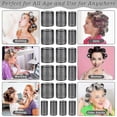 thumbnail image 4 of 37 Pcs Hair Roller With Clips Big Hair Rollers With 4 Different Sizes, Hair Curler Roller, Hair Rollers For Salon Diy Hairdressing Hairstyling, 4 of 5