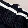 thumbnail image 3 of CQONEPT Girls' Cotton Pant with Pockets Wide Leg Baggy Fashion Pant Elastic Waist Solid Comfy School Trousers 2-14 Years Navy 4-5 Years, 3 of 6