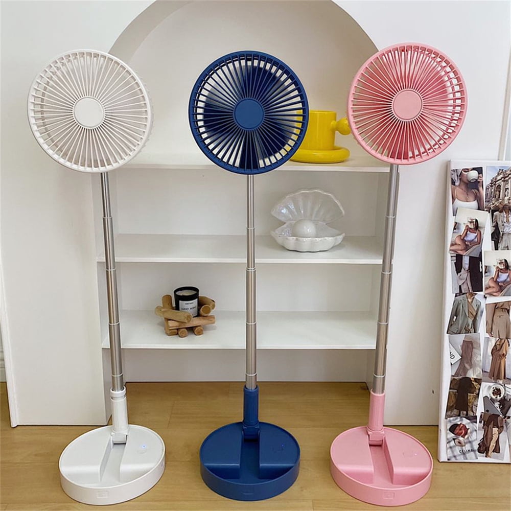 Onemayship 4-Speed Foldable and Retractable Design Floor Fan