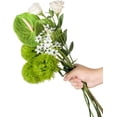 thumbnail image 5 of 4Pcs Fake Dianthus Artificial Greenery Stem Realistic Green Tricks for Home Kitchen Wedding Courtyard Decoration (Dark Green), 5 of 5
