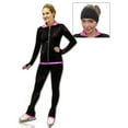 thumbnail image 1 of Kami-So Figure Skating Outfit - Pink Pants and Jacket + FREE Kami-So Headband, 1 of 4