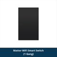 thumbnail image 4 of Interruptor Inteligente de Pared Matter con WiFi, Control Inteligente, Botón de 1 Banda para APP., 4 of 10