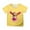 A-Yellow627, variant on JAJAHO Girls Summer Top Short Sleeve Graphic Tees Cow Printed Casual Crewneck T Shirt For Kids 1-13 Years Comfortable Tops