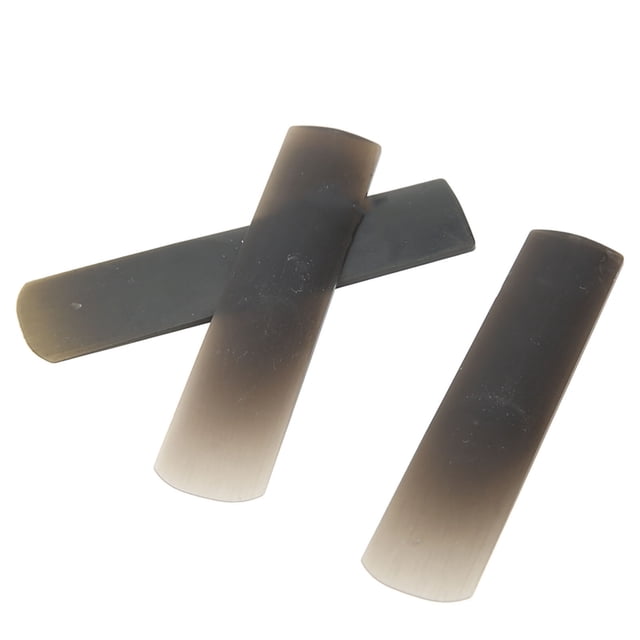 3 Pcs Saxophone Soprano Roseau en Résine, Saxophone ISoprano Roseau, Kit d'Accessoires pour Remplacement de Saxophone