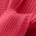thumbnail image 4 of Shawl Wraps for Women LSQii Open Front Knitted Poncho Sweater Square Cardigan Casual Lightweight Solid Color Blanket Cape Scarf Daily Wear & Travel Red,Under $5, 4 of 6