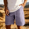 thumbnail image 2 of cfhntfmh Men's Hiking Wide Leg Cargo Shorts Lightweight Outdoor Shorts Quick Dry Golf Casual Fishing Shorts with Pockets, 2 of 7