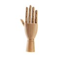 thumbnail image 2 of Tachiuwa Wooden Hand Model Jewelry Display Artist Model for Watches Photography Props Right Hand, 2 of 9
