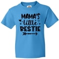 thumbnail image 3 of Inktastic Mama's Little Bestie with Arrow and Hearts Youth T-Shirt, 3 of 5