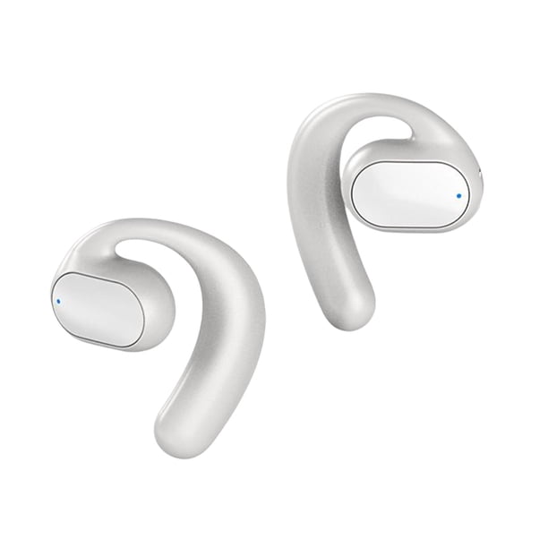 para la oreja Auricular Auricular ligero Auriculares para oficina Trabajo Senderismo blanco Yotijar Auricular