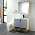 thumbnail image 3 of ZHIMAO Bathroom Sink Faucet Stainless Steel Basin Tap Single Cold Sink Faucet Square Tap Kitchen Counter Basin Faucet Black, 3 of 9