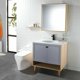 thumbnail image 3 of 304 Stainless Steel Basin Sink Faucet Black Faucets Bath Faucets Hot&Cold Water Mixer Vanity Tap Deck Mounted Washbasin Taps, 3 of 10