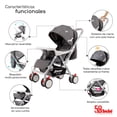thumbnail image 4 of Carriola de Manubrio Reversible Baby Buggy BABY BM Beige, 4 of 6