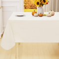 thumbnail image 1 of Rectangle Table Cloth x Wipeable Vinyl Tablecloths Protector Oil Spill Proof Plastic Table Cover for Dining Picnic Camping Outdoor, 1 of 6