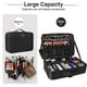 thumbnail image 3 of Estuche de maquillaje Relavel, grande, profesional, impermeable con correa, 3 of 7
