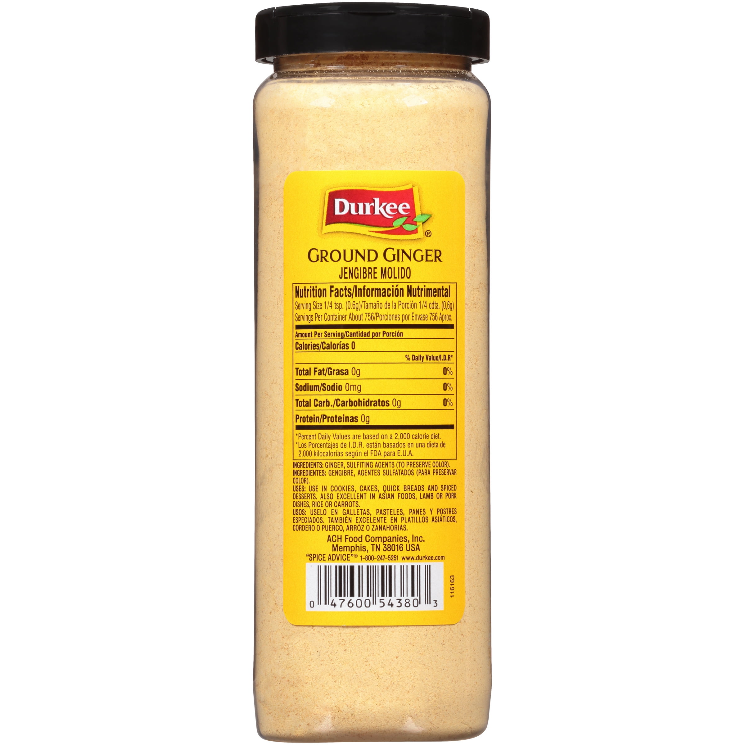 Durkee® Ground Ginger 16 oz. Shaker