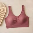 thumbnail image 2 of Levmjia Women Seamless Comfort Bras Solid Color No Underwire Wireless Bralette for Sleeping Lounge Daily Wear Lightweight Support Comfortable, 2 of 3