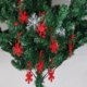 thumbnail image 2 of 10pcs Sintió árboles De Navidad Ornamento Colgador Decorativo Nave Roja Zulema Árboles de Navidad Percha, 2 of 8
