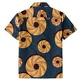 thumbnail image 2 of Wax Print Men Shirt Short Sleeves For Summer, 2 of 6