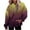 Yellow-Sweatshirt, variant on Qetyuw Gradient Hoodies for Women Drop Shoulder Long Sleeve Sweatshirt Oversized Casual Hooded Pullover with Pocket