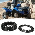 thumbnail image 1 of Cache-Moyeu de Roue, 4 Pcs Cache-Moyeu de Roue Capuchons de Moyeu Protection des Pneus Jante Universelle pour ATV Go Kart, 1 of 8