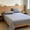 Gray, variant on PLPPYFS Bed Sheet With Thick And Dense Style Basics Lightweight Super Soft Easy Care Wrinkle-Free Breathable Brushed Microfiber Bed Sheet Set, Twin, Solid For Summer Use In Dormitories