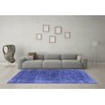 thumbnail image 3 of Ahgly Company Indoor Rectangle Oriental Blue Industrial Area Rugs, 6' x 9', 3 of 4