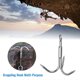 thumbnail image 3 of Grappling Hook 3Claw Climbing Hook Stainless Steel Grapnel Hook Small/Large Size, 3 of 5
