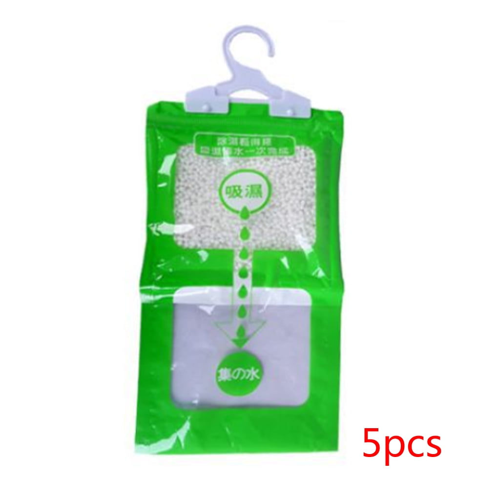 GeweYeeli 5pcs AntiMold Deodorizing Moistureproof Desiccant Hanging