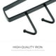 thumbnail image 5 of Gancho de 6 brazos para gabinete en hierro negro, ideal para organizar tazas, llaves y más en cocina o baño. Resistente y fácil de instalar., 5 of 6