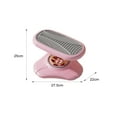 thumbnail image 4 of Taburete de oficina Sharpla antideslizante silencioso Rosa, 4 of 8