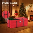 thumbnail image 5 of Christmas Tree Storage Bag, Fits up to 9 ft. Artificial Trees, Heavy Duty ,Waterproof &Tear Proof 600D Oxford (Red), 5 of 7