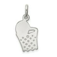 thumbnail image 4 of FB Jewels Sterling Silver Basketball in Hoop Charm, 4 of 4