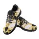 thumbnail image 1 of Zapatos planos con estampado barroco retro para mujer, zapatillas informales con cordones para correr, diseño floral dorado, zapatillas de punto para mujer, gran oferta, 1 of 6