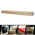 thumbnail image 4 of MasteelfCA 3D Carbon Fiber Wrap Roll DIY Sticker for Car Auto Vehicle Decor 10x127cm (Gold), 4 of 7