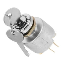 TAILTOSS Anti-Theft Car Ignition Switch Silver Iron 1Set