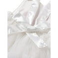thumbnail image 7 of wybzd Baby Girl 1st Birthday Outfit Lace Tulle Romper Princess Tutu Dress First Birthday Photography Clothes White 3-6 Months, 7 of 7