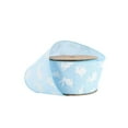 thumbnail image 6 of LaRibbons 2 1/2" Wired Ribbon | Blue w/ White All Over Bunny | 10 Yard Roll, 6 of 8