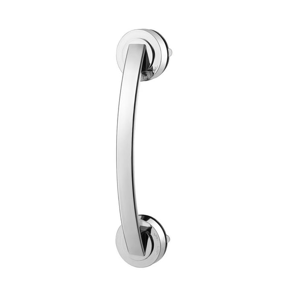 BESTOYARD Suction Handle Bar Grab Bar Silver ABS for Bathroom Accessories 1Pcs